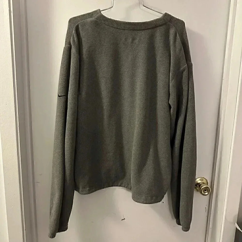 Nike therma fit fleece pullover men's size Medium long sleeved - Picture 2 of 12